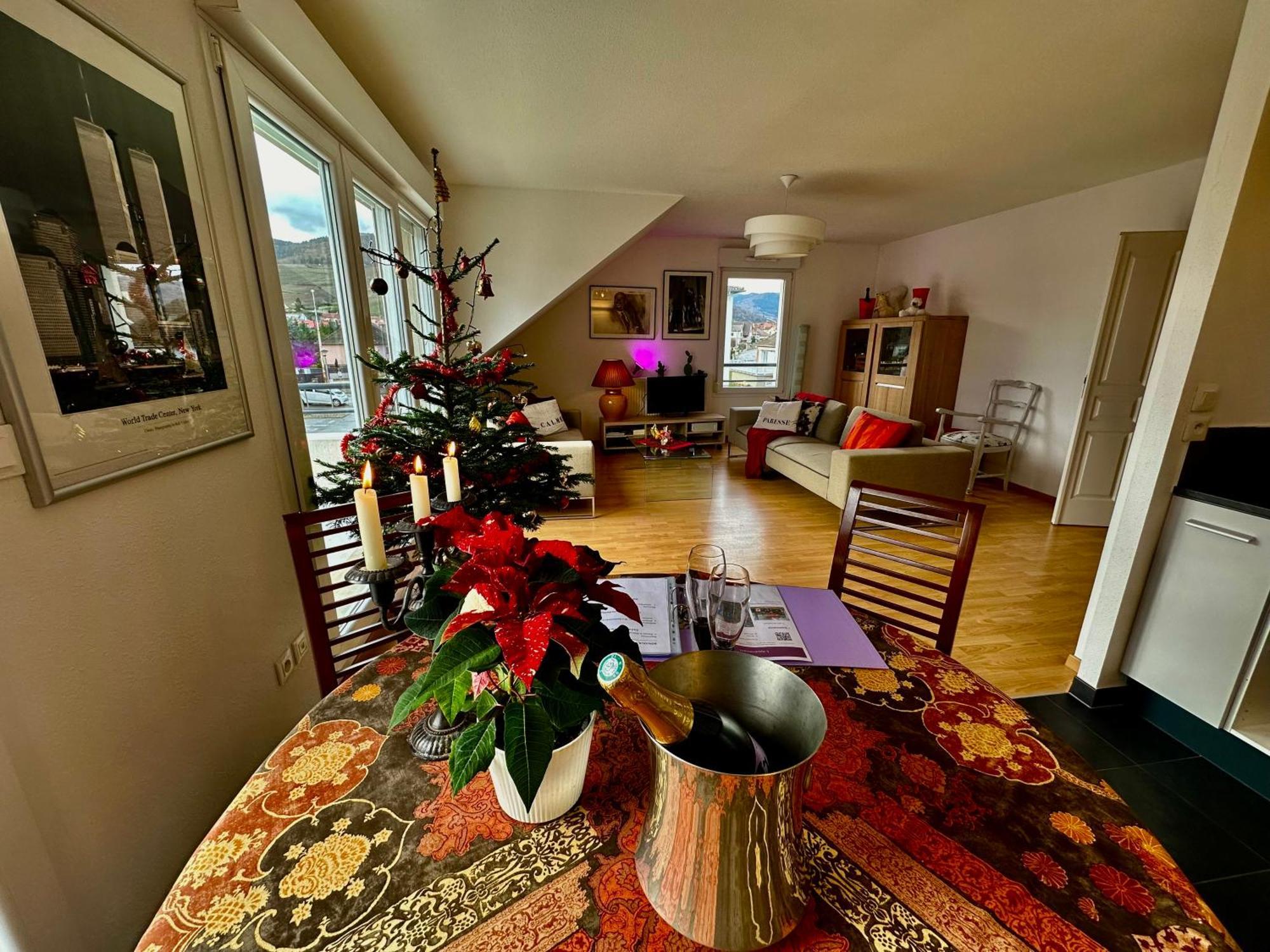 Apartament A2 Pas De Colmar Terrasse,Parking Wintzenheim Zewnętrze zdjęcie